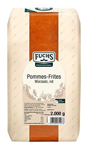 Fuchs Pommes-Frites-Salz rot (1 x 2 kg)