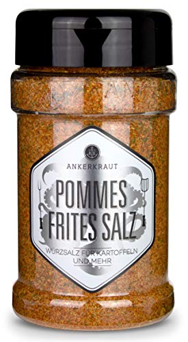Ankerkraut Pommes Frites Salz, Pommes Gewürz, für Pommes und viele...